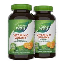 Gomas de vitamina C Nature's Way 250 mg Suporte imunológico 240 ct