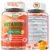 Gomas de vitamina C NEVISS Lipossomal 1000 mg para adultos, 1 pacote