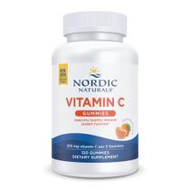 Gomas de vitamina C Nordic Naturals Tart Tangerine 250mg 120 Gomas de vitamina C Nordic Naturals Tart Tangerine 250mg 120