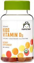 Gomas de Vitamina D3 Mama Bear Organic - 25 mcg (1000 UI) - 80 Unidades