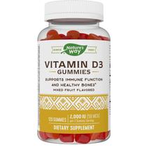 Gomas de vitamina D3 Nature's Way 2000 IU 120 gomas