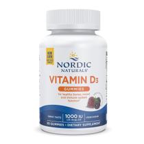 Gomas de Vitamina D3 Nordic Naturals Wild Berry - 1000 UI - 60 Unidades
