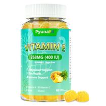 Gomas de vitamina E PYUNAFIT 400 UI com VIT A, C, biotina e zinco