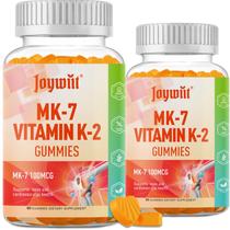 Gomas de vitamina K2 MK-7 Joywiit Extra Strength 100mcg 120ct Gomas de vitamina K2 MK-7 Joywiit Extra Strength 100mcg 120ct