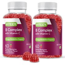 Gomas do complexo de vitaminas B Viteey Energy Metabolism Support Gomas do complexo de vitaminas B Viteey Energy Metabolism Support