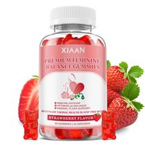 Gomas femininas Balance XIAAN para mulheres 60 gomas de morango