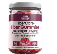 Gomas Fiber Care 6 g de fibra prebiótica sabor frutas mixtas 240 unidades Gomas Fiber Care 6 g de fibra prebiótica sabor frutas mixtas 240 unidades