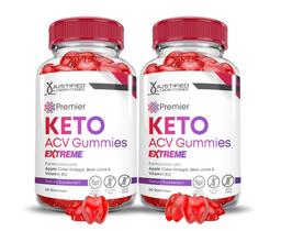 Gomas Justified Labs Premier Keto ACV 2000 mg com B12