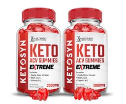 Gomas Ketosyn Keto ACV da Justified Laboratories 2000 mg 120 ct