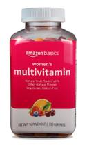 Gomas multivitamínicas Amazon Basics 300 gomas femininas Gomas multivitamínicas Amazon Basics 300 gomas femininas
