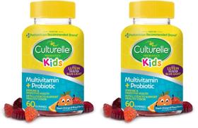 Gomas Multivitamínicas com Probiótico Culturelle Kids 120 unidades