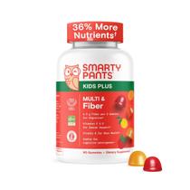Gomas multivitamínicas e de fibras SmartyPants Kids 90 unidades