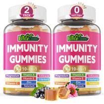 Gomas multivitamínicas ENVYCURE Daily Immunity Booster, pacote com 2 Gomas multivitamínicas ENVYCURE Daily Immunity Booster, pacote com 2