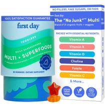 Gomas multivitamínicas FIRST DAY, criança de 2 a 3 anos, fornecimento de 30%