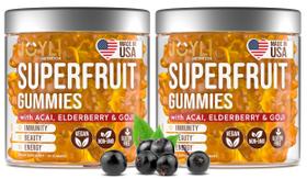Gomas Multivitamínicas JOYLI Superfruit com A, C, D, E - 120 unidades Gomas Multivitamínicas JOYLI Superfruit com A, C, D, E - 120 unidades