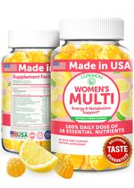Gomas multivitamínicas Lunakai USA feitas para mulheres de 60 quilates
