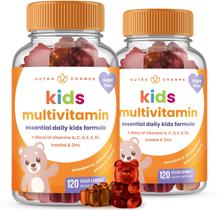 Gomas Multivitamínicas NutraChamps Kids - 120 Unidades (2 Pacotes)