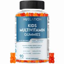 Gomas multivitamínicas para crianças NUELATION, vegetarianas e sem gelatina Gomas multivitamínicas para crianças NUELATION, vegetarianas e sem gelatina