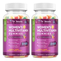 Gomas multivitamínicas Totaria Sugar Free Women com ferro 120 quilates Gomas multivitamínicas Totaria Sugar Free Women com ferro 120 quilates