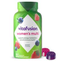 Gomas multivitamínicas Vitafusion para mulheres 150 unidades 75 dias