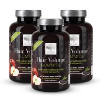 Gomas para volume de cabelo NEW NORDIC 2500mcg Biotina Vegana 60x3