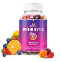 Gomas probióticas BeLive Probióticos 5 bilhões de CFUs 60 Ct