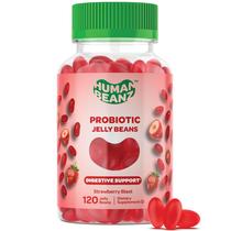 Gomas probióticas de feijão de gelatina Human Beanz 120 Strawberry Blast Gomas probióticas de feijão de gelatina Human Beanz 120 Strawberry Blast