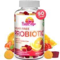 Gomas probióticas Flamingo Suplementos 5 bilhões de CFU 90 ct
