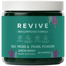 Gomas Revive de Neonomicon con Sea Moss para el crecimiento del cabello, 60 unidades Gomas Revive de Neonomicon con Sea Moss para el crecimiento del cabello, 60 unidades