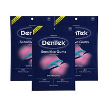 Gomas sensíveis Floss Picks DeTek Comfort Clean 150x3 Gomas sensíveis Floss Picks DeTek Comfort Clean 150x3