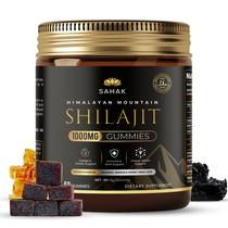 Gomas Shilajit SAHAK Organic Himalaia com Ashwagandha 60 quilates Gomas Shilajit SAHAK Organic Himalaia com Ashwagandha 60 quilates