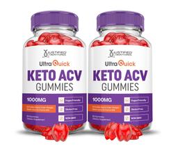 Gomas Ultra Quick Keto ACV da Justified Laboratories 1000 mg 120 ct
