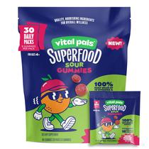 Gomas Vital Pals 16 Frutas e Legumes Pacote com 30 porções Gomas Vital Pals 16 Frutas e Legumes Pacote com 30 porções