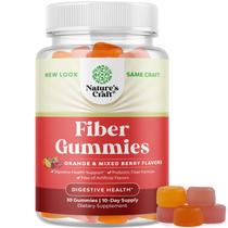 Gominolas de Fibra Natures Craft Sabrosas con Prebióticos para Adultos 30 unidades