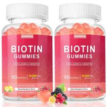Gomitas de Biotina 10000mcg con Colágeno y Queratina esverco 120ct Gomitas de Biotina 10000mcg con Colágeno y Queratina esverco 120ct