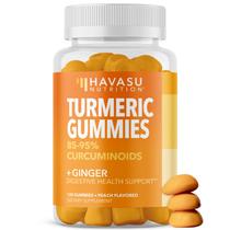 Gomitas de Cúrcuma HAVASU NUTRITION con 95% de Curcuminoides, Paquete de 120 Gomitas de Cúrcuma HAVASU NUTRITION con 95% de Curcuminoides, Paquete de 120