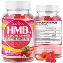 Gomitas de HMB y L-Leucina BVIVLOO 3000 mg - 60 unidades