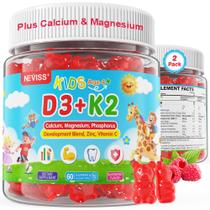 Gomitas de Vitamina D3 K2 NEVISS para Niños Multivitamínico Paquete de 2 Gomitas de Vitamina D3 K2 NEVISS para Niños Multivitamínico Paquete de 2