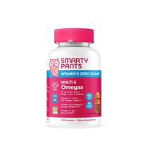 Gomitas de Vitaminas SmartyPants para Mujeres Sin Azúcar, Multivitaminas con Omegas, 90 unidades