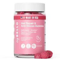 Gomitas para el Crecimiento del Cabello Trybello Reparación Capilar Anti-Estrés para Mujeres