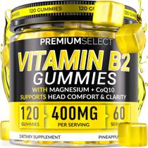 Gomitas Premium Select de Vitamina B2 400mg con Magnesio y CoQ10 Gomitas Premium Select de Vitamina B2 400mg con Magnesio y CoQ10