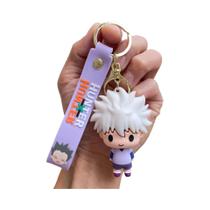 Gon Freecss Anime Hunter X Hunter Chaveiro De Silicone Boneca Pingente Chaveiro Suporte Para Carro