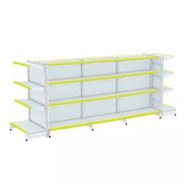 Gondola Centro 137 Fit Ate 3 Metros 2 Ponta Branco 32b Pe Amarelo