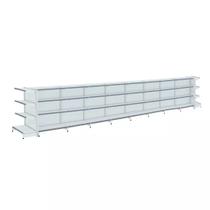 Gondola Centro 137 Fit Ate 8 Metros 2 Ponta Branco 72b Pe Cinza Gondola Centro 137 Fit Ate 8 Metros 2 Ponta Branco 72b Pe Cinza