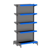 Gondola Centro 170 Amapa Flex Inicial Preto 10 Bandejas Pe Az - Amapá