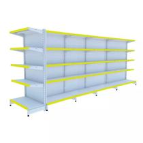 Gondola Centro 170 Fit Ate 4 Metros 1 Ponta Branco 45b Pe Amarelo Gondola Centro 170 Fit Ate 4 Metros 1 Ponta Branco 45b Pe Amarelo