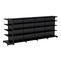 Gondola Centro 170 Fit Ate 4 Metros 1 Ponta Preto 45b Pe Preto