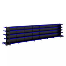 Gondola Centro 170 Fit Ate 7 Metros 2 Ponta Preto 80b Pe Azul Gondola Centro 170 Fit Ate 7 Metros 2 Ponta Preto 80b Pe Azul