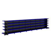 Gondola Centro 170 Fit Ate 7 Metros 2 Ponta Preto 80b Pe Azul
