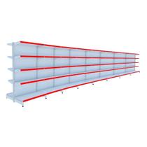 Gondola Centro 170 Fit Ate 8 Metros Branco 80 Bandeja Pe Vermelho Gondola Centro 170 Fit Ate 8 Metros Branco 80 Bandeja Pe Vermelho